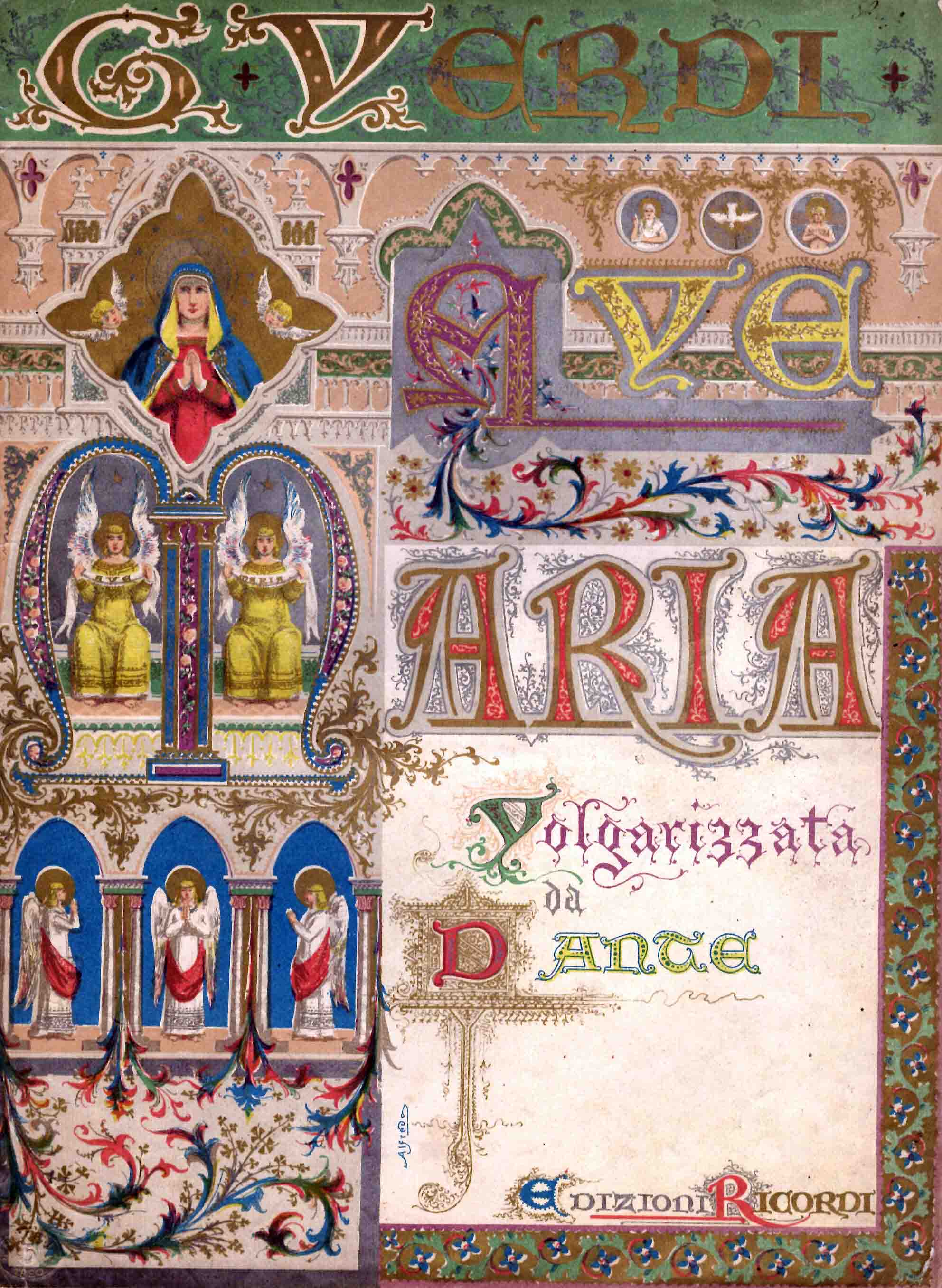 Ave Maria. Volgarizzata da Dante Musicata per una voce (soprano)